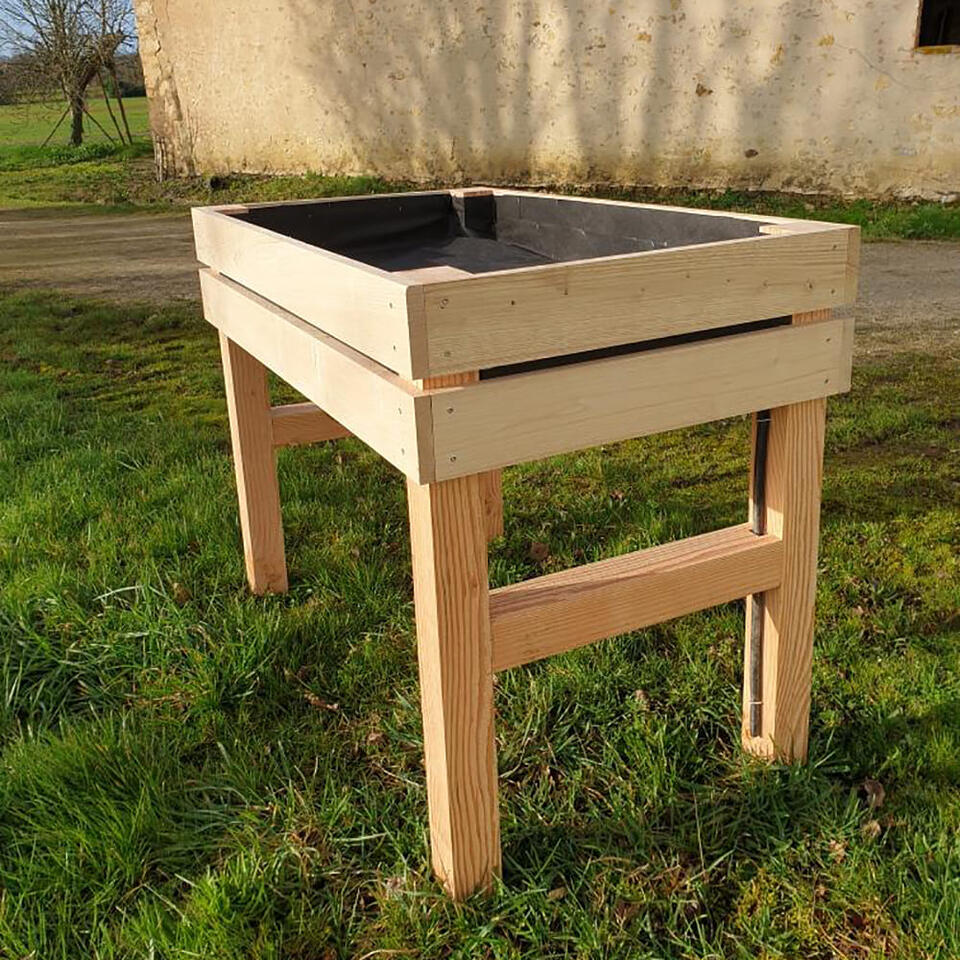 jardinière extérieure sur pied