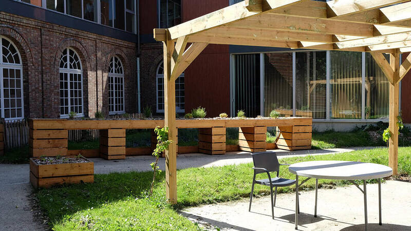 Potager urbain ehpad